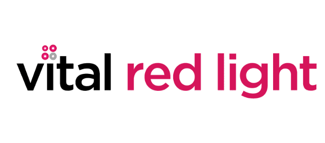 vital red light logo banner