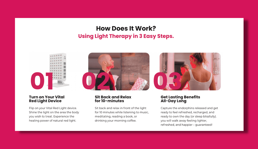 how to use red light therapy