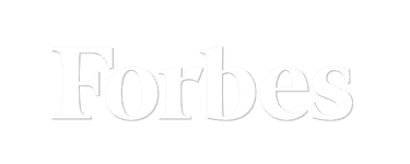 The Forbes logo stands prominently against a sleek gray background, subtly reminiscent of deleted sections in a manuscript.