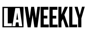 A sleek black and white logo prominently showcases the bold letters "LA," embodying a sense of elegance. Subtle hints of red light therapy benefits echo through its minimalist design, inviting a deeper exploration into wellness and innovation.